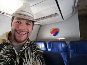 a man taking a selfie