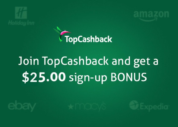 TopCashback bonus