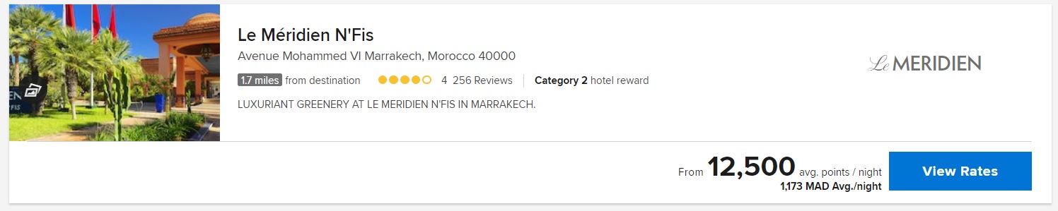 a screenshot of a hotel review
