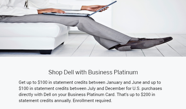 $200 Business Platinum Dell Benefit