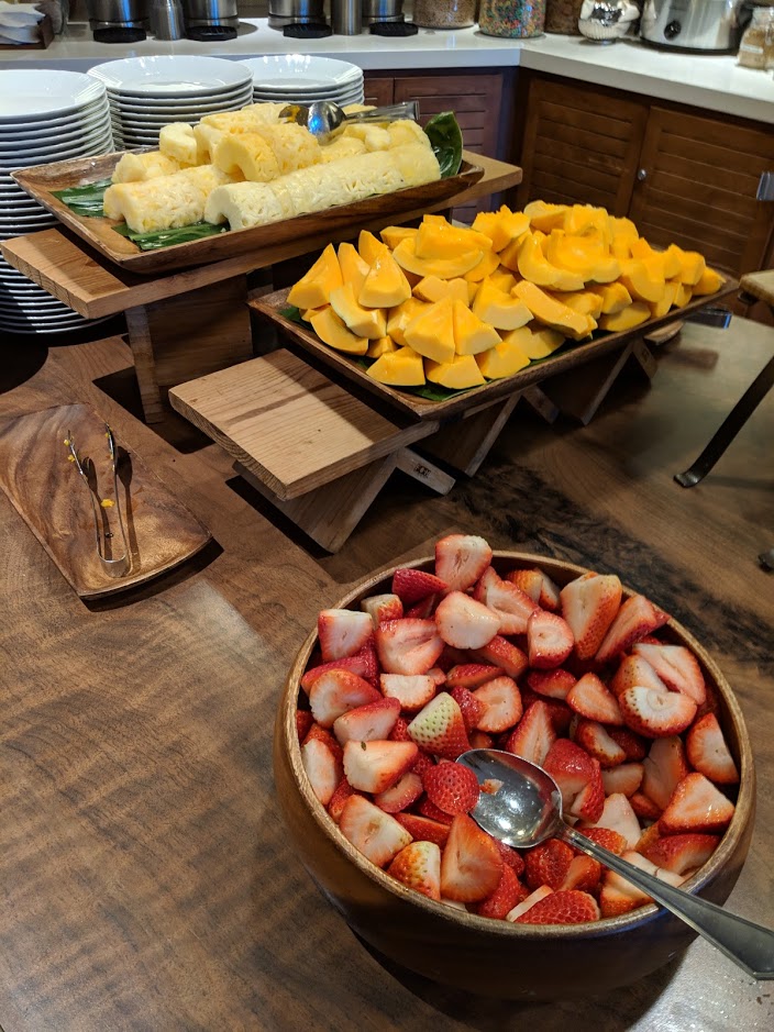 a table with fruit on it