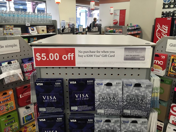 Staples $5 Off Visa Gift Cards