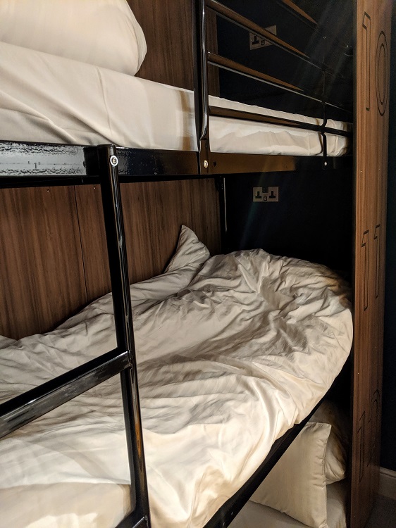 Bunk beds at PubLove @ The Steam Engine in London