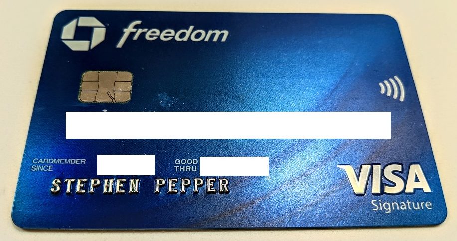 Chase Freedom Card