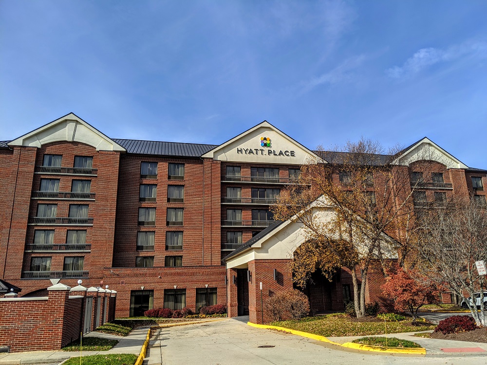 Hyatt Place Chantilly Dulles Airport South - the site of both my successful BRG claims
