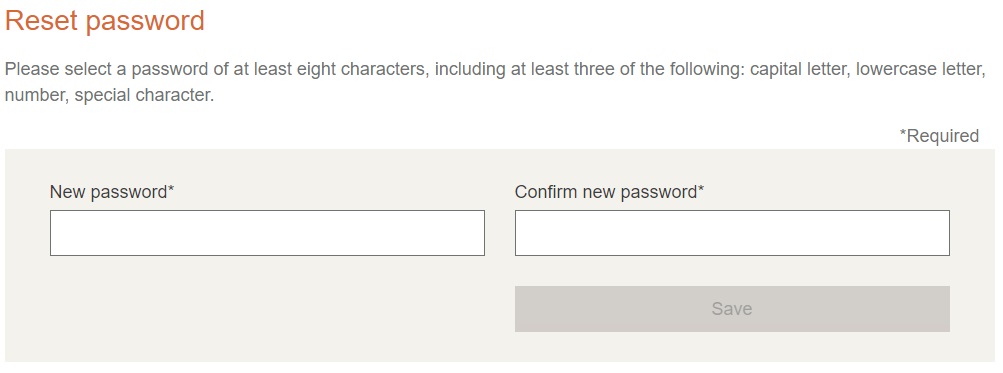 IHG reset password 3