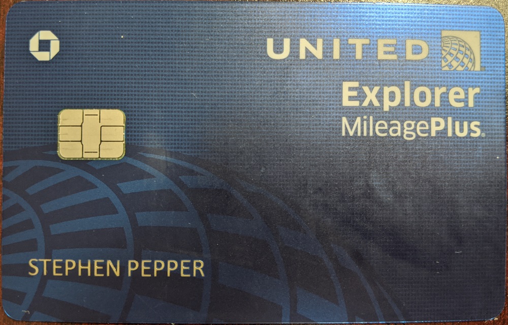 United MileagePlus Explorer card