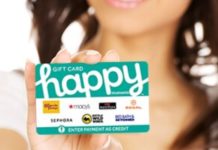 Happy gift cards Amex Offer
