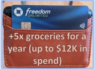 a credit card in a wallet