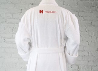 a person wearing a white robe