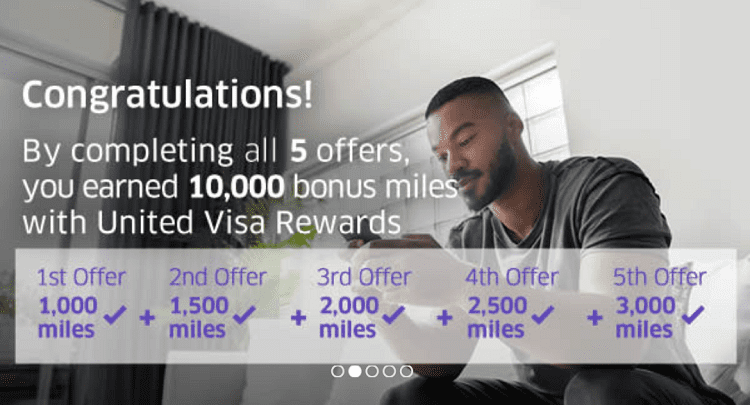 United Visa Rewards MPX 10k