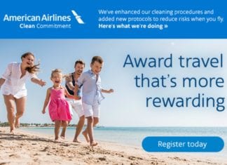 American Airlines 250 Bonus Miles On Award Flights