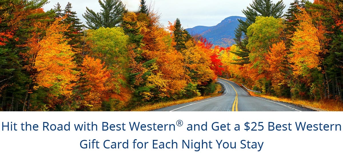 Best Western $25 Travel Card