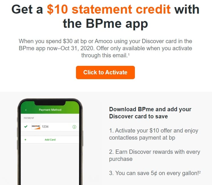 Discover BPme app BP Amoco