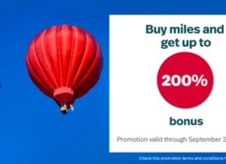 LifeMiles 200% Bonus Sale
