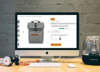 a computer on a desk