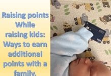 a baby sleeping on a blanket