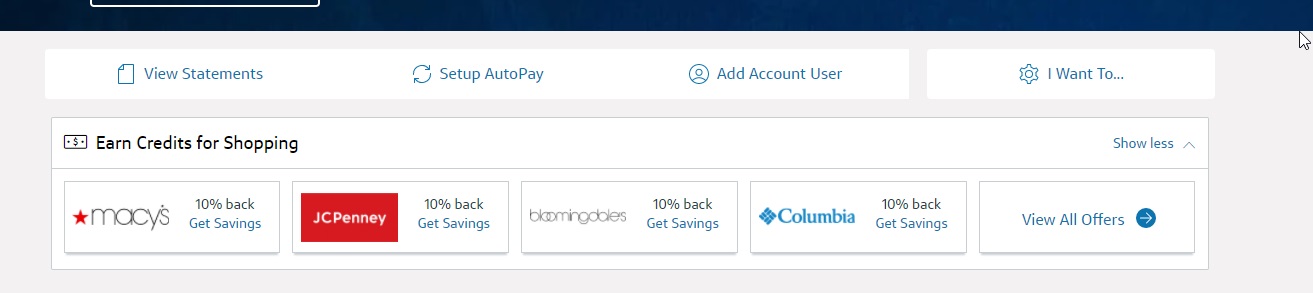 Welcome to Capital One Rewards-Shop the Catalog