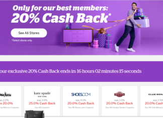 a man walking with a purple ribbon