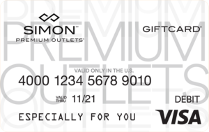 Simon Visa Gift Card