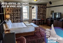 Hotel Revival Baltimore, Joie de Vivre (Hyatt) Bottom Line Review