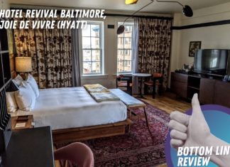 Hotel Revival Baltimore, Joie de Vivre (Hyatt) Bottom Line Review
