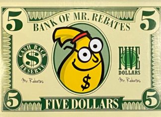 Mr Rebates $5 bonus