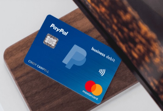 paypal mastercard login business debit