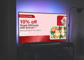 a tv with a screen and a picture of a dog