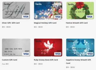 a group of credit cards