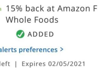 Amazon Fresh Whole Foods Chase Offer