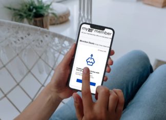 a person holding a phone