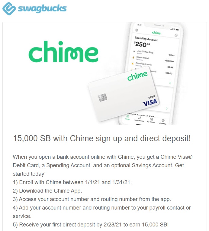 chime bank direct deposit safe