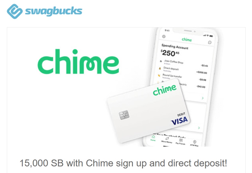 chime bank information for direct deposit