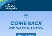 Alaska Airlines Status Match