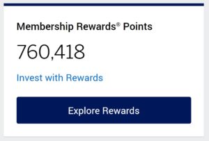 Membership Rewards Points Balance