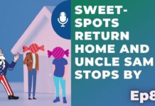 a couple of people with candy wrapped head