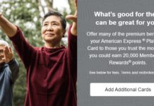 American Express 20,000 Membership Rewards Add AU Spend $2,000