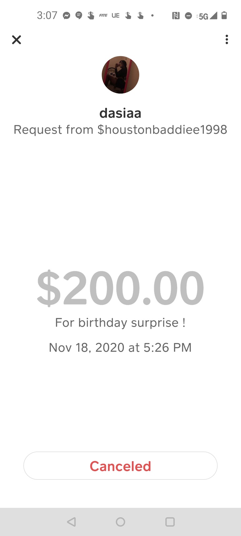 Cash app birthday surprise