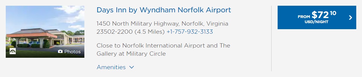 Days Inn Norfolk Airport app