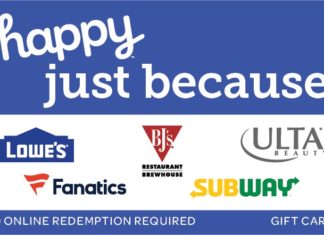 Happy Just Because Gift Card