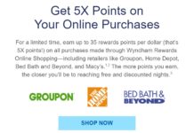 Wyndham Rewards promo bonus 5x