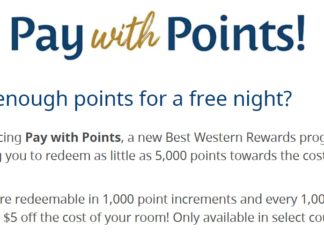 Best Western Pay With Points