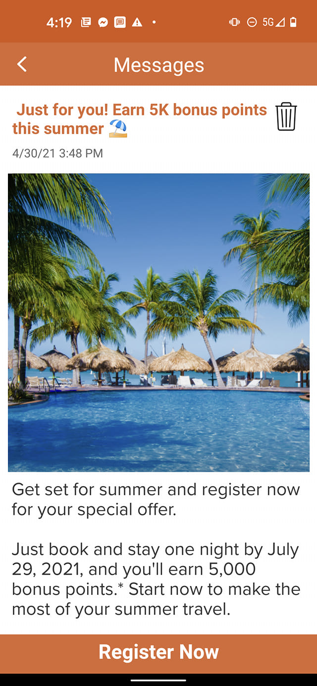 Targeted IHG offers: from 5K points to free 40K certs with stay activity