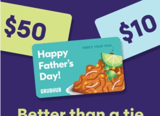 Grubhub bonus card offer