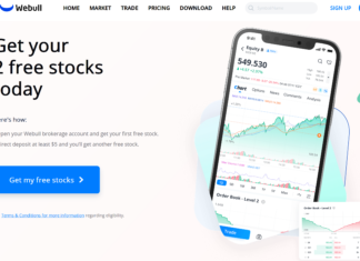 a cellphone with a screen showing a graph on it