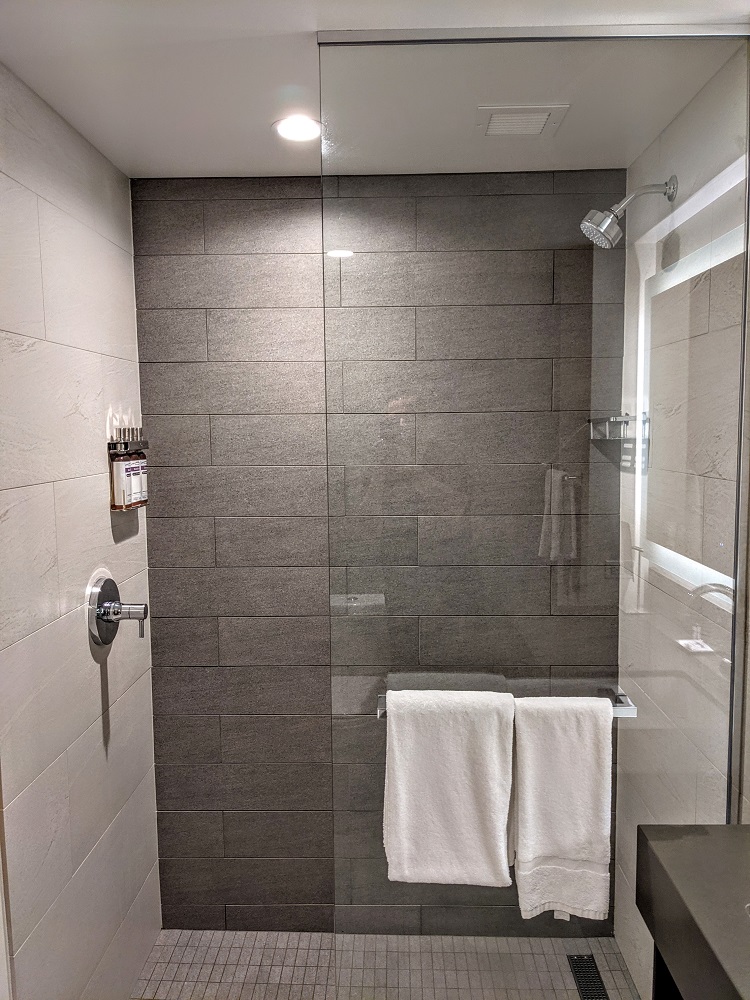 Hyatt Regency Seattle - Walk-in shower