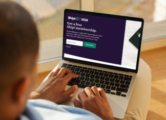 a man using a laptop