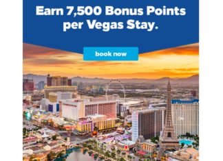 Hilton Las Vegas bonus points promotion