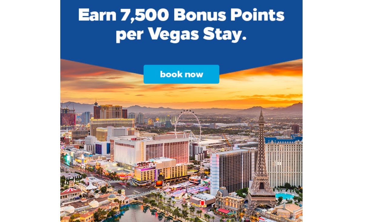 Hilton Las Vegas bonus points promotion